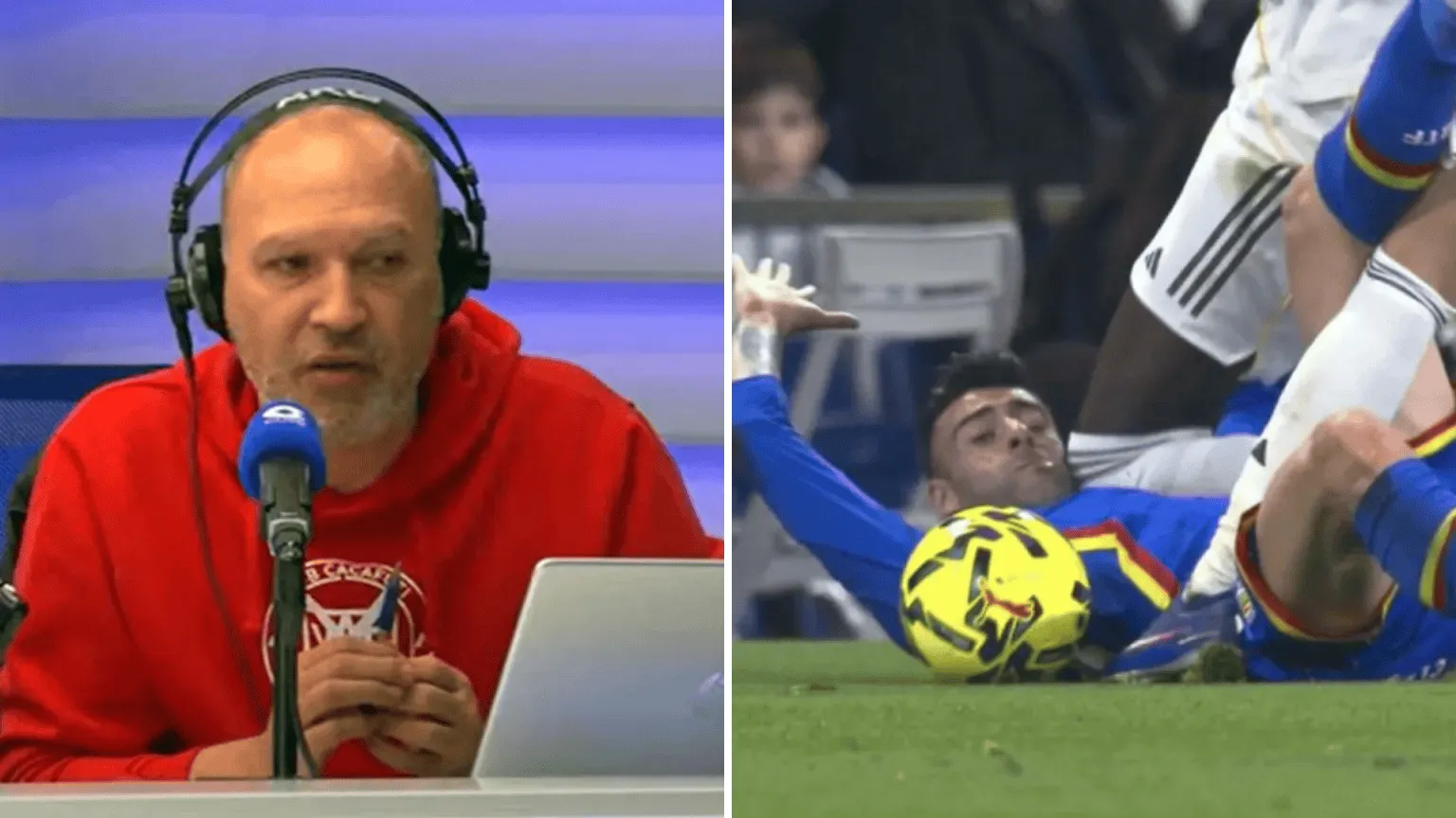 裁判专家：吕迪格第一次有恶意，第二次不至于把人罚下