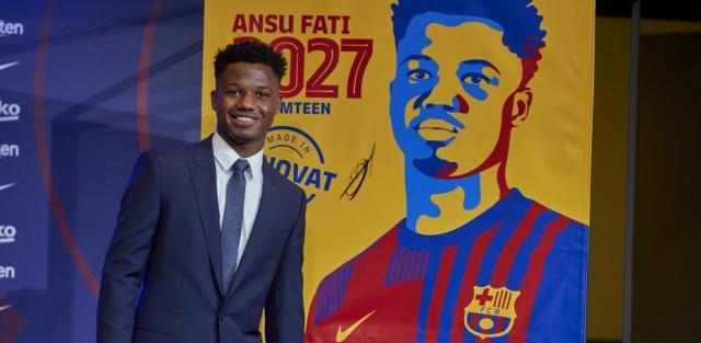 开云体育官网-安苏·法蒂续约前曾被狂追 巴黎想再次奇袭巴萨？